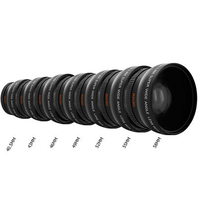 Vivitar HD Multi-Coated Auto Focus .43x Professional Wide Angle Lens with Macro