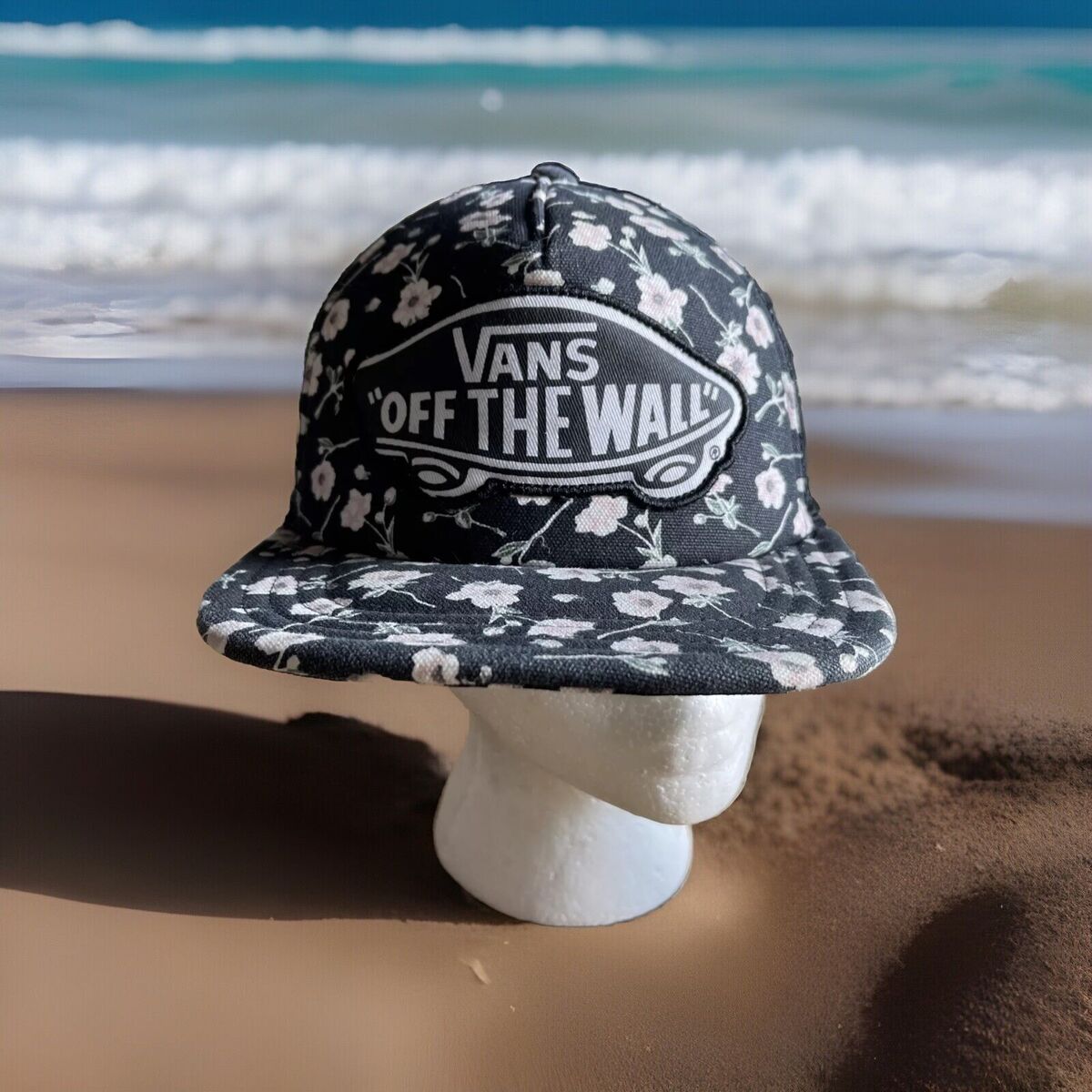 ★関税込★THE MUSEUM VISITOR X VANS★FLORAL TRUCKER HAT★ VANS Mesh Trucker Cap “Floral Pattern”! Adjustable SnapBack