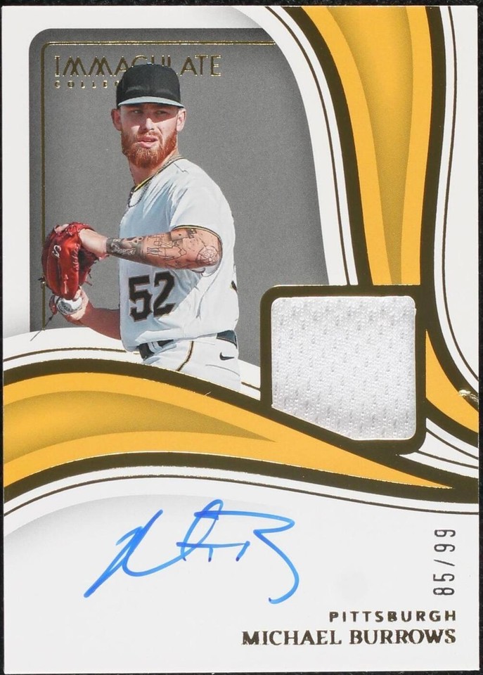 2023 Panini Immaculate Collection - Michael Burrows #IMA-MB - 1 of 1