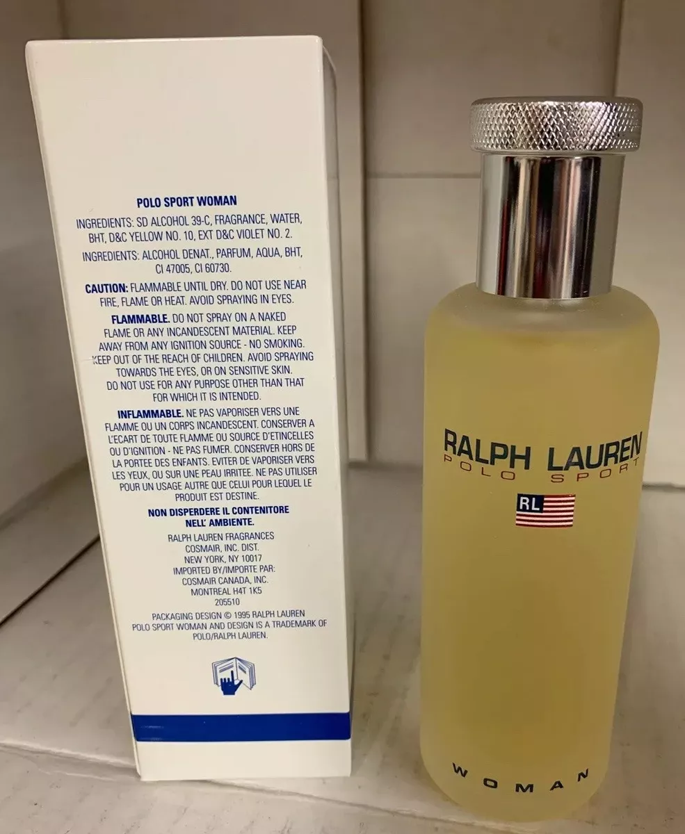 Ralph Lauren Polo Sport Women perfume 100ml/3.4oz Eau De Toilette Brand New