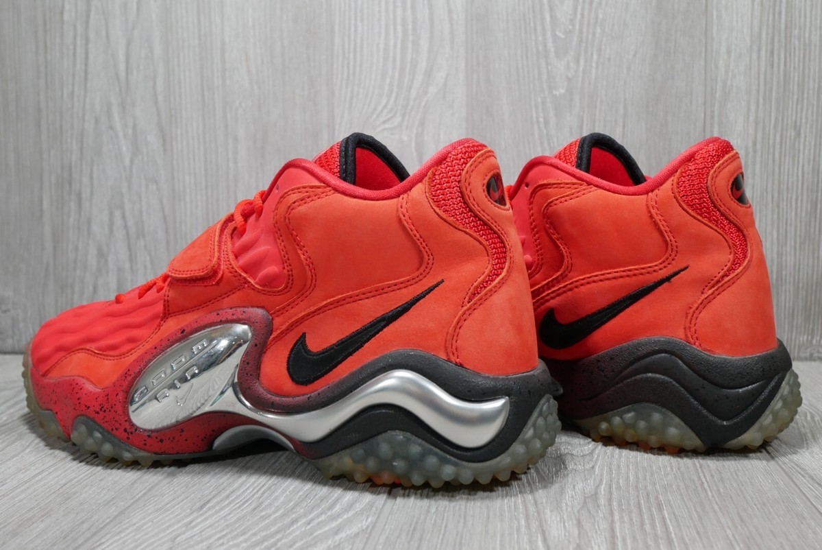 Nike Air Zoom Turf Jet '97 QS Challenge Red Black Silver Shoe