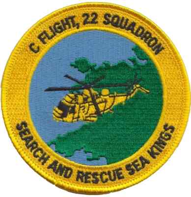 RAF Search and Rescue 202 Squadron gestickter Patch Abzeichen - LETZTE PAAR