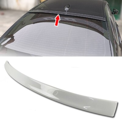 Painted 300 White 3D Look Rear Roof Spoiler For BMW 5-Series G30 4DR Sedan 540i