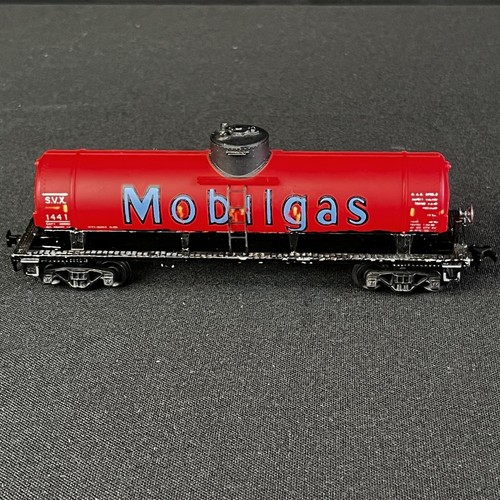 CARRO TANQUE MANTUA MOBILGAS ROJO 40' ACERO ACTUALIZADO RTR KD # 1441 | Zustand: Used