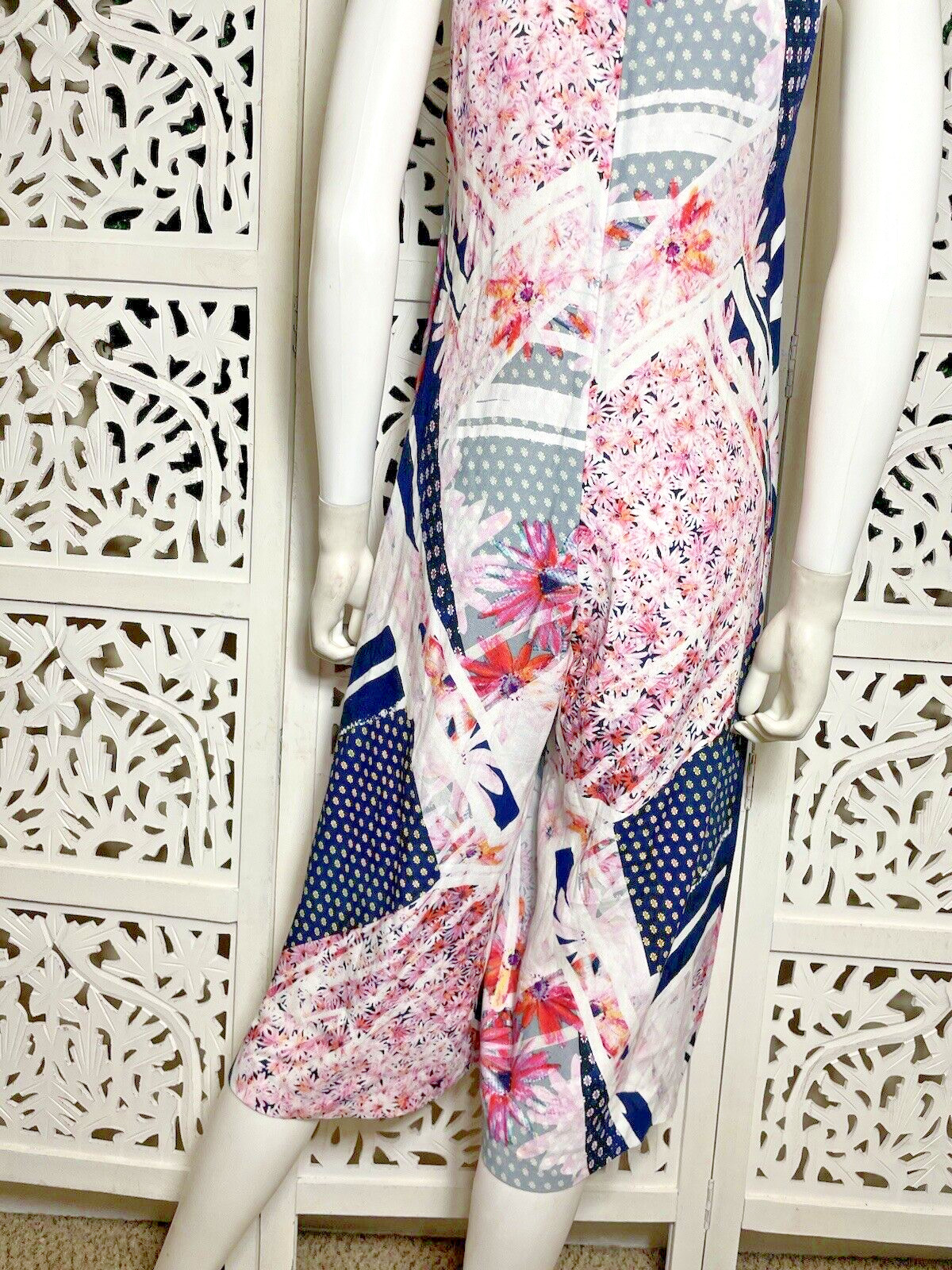 French Connection Women's Patchwork Sleeveless Wi… - image 10