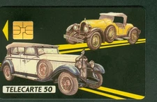  TELECARTE PRIVÉ D419 AUREUS 2  VOITURES  ANCIENNES   NEUVE SANS BLISTER   