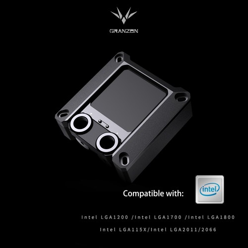 Granzon CPU Block For AMD RYZEN 3600 AM3 AM4 / INTEL LGA 1700 1800 1150 X99 2011 - 第 6/15 張圖片