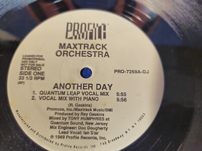 MAXTRACK ORCHESTRA - ANOTHER DAY  - 12'' HOUSE VINYL SINGLE