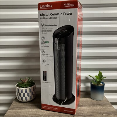 Lasko Ceramic Tower Heater with Remote Control CT22495