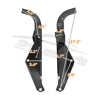 Batwing Fairing Support Brackets For Harley Touring Electra