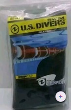 U.S. Divers Silicone Swim Cap, Adult, Black NIP