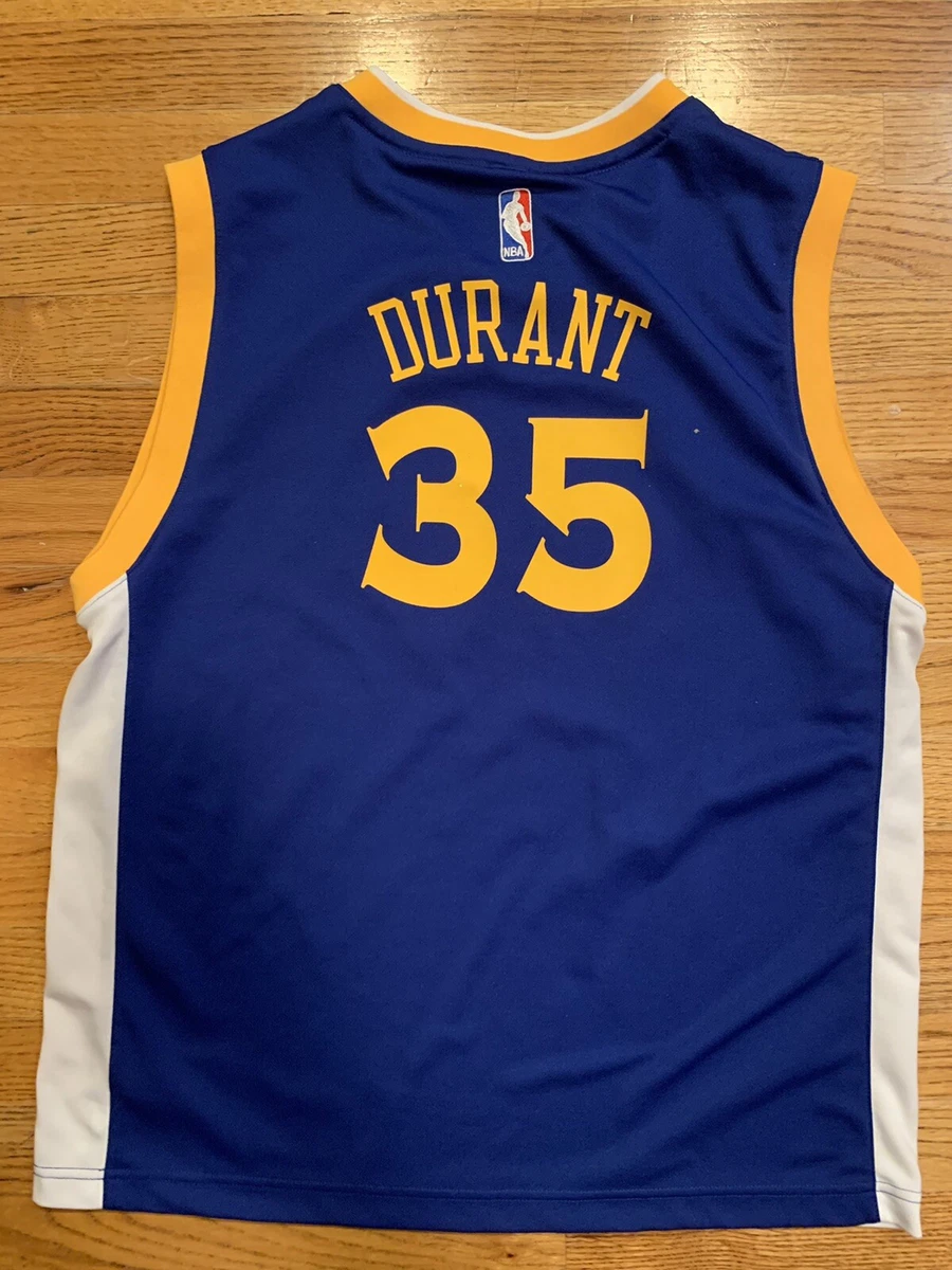 Adidas NBA KEVIN DURANT #35 Golden State Warriors Jersey Size Youth XL
