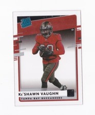 2020 Donruss Clearly Rated Rookies #36 Ke'Shawn Vaughn Tampa Bay Vanderbilt