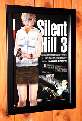 サイレントヒル3 A1ポスター 2枚 SILENT HILL3 poster Silent Hill 3 Framed Print Ad/poster Official Original PS2