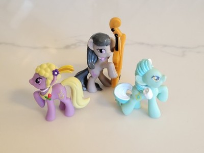 RETIRED MLP Groovin' Hooves Set Lyrica Lilac, Octavia Melody, Lyra Heartstrings 