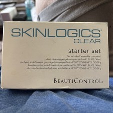 BeautiControl Skinlogics Clear Starter Set 4 Piece set 4oz, NIB