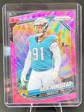 2025 Panini Prizm - Arik Armstead #85 Pink Wave Prizm Jaguars