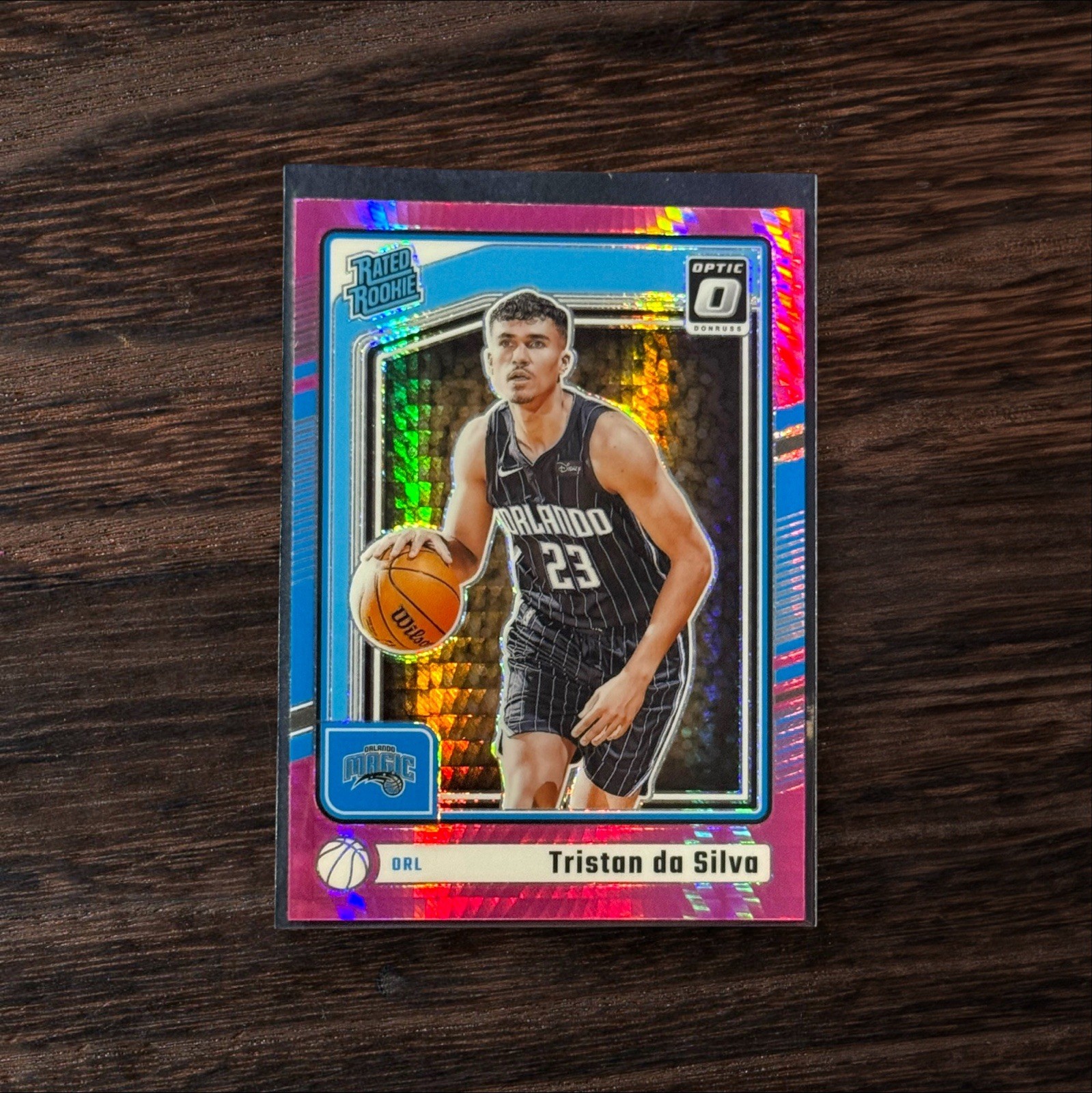 2024 Optic Tristan da Silva #260 ROOKIE RC Pink Hyper Prizm