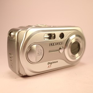 Samsung Digital Camera Digimax A50 5.0MP Silver Tested