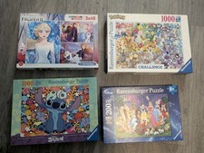 4 Puzzle Disney Pokemon 