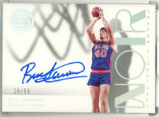 2022-23 Panini Noir Bill Laimbeer #SHS-BLA Shadow Signature【28/99】