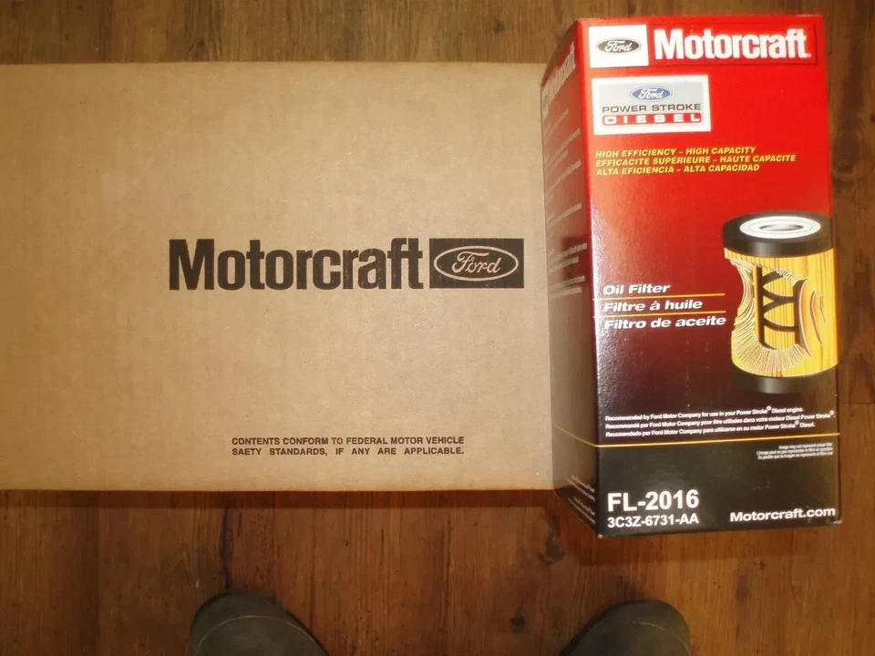 Nuevo filtro de aceite Ford Motorcraft FL-2016 PowerStroke 6,0 L 6,4 L diésel Foto 2 de 4