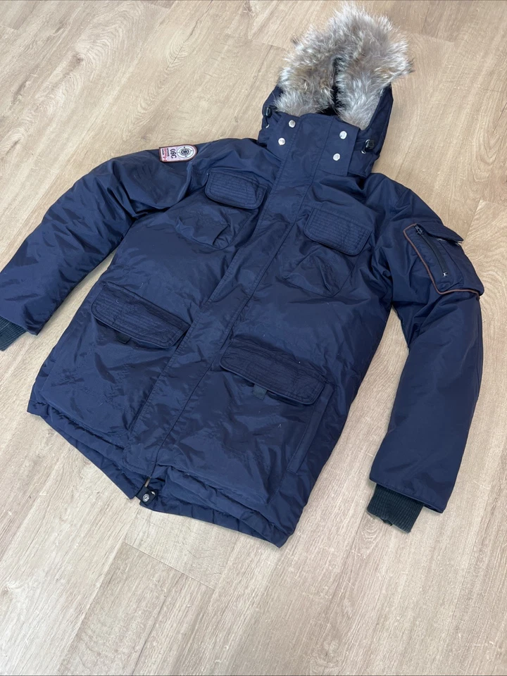 Outdoor Survival Canada Men's Atka -40°C Down Parka size S - Made in Canada! - Image 2 of 4