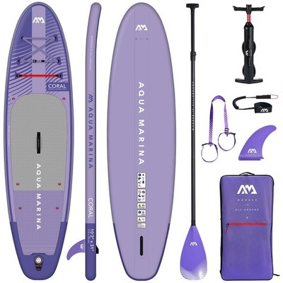 AQUA MARINA CORAL Night Fade 10'2 SUP Board Stand Up Paddle aufblasbar Surfboard