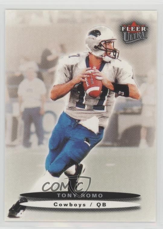 2003 Fleer Ultra Tony Romo #182 Rookie RC 0vl1