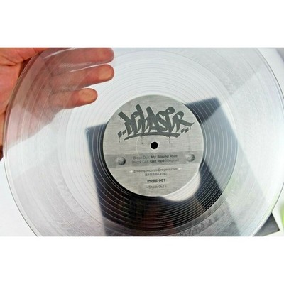 DEBASER MY SOUND RULE / GET RED CLEAR VINYL 12'' DJ DNB DRUM AND BASS OOP HTF DJ 