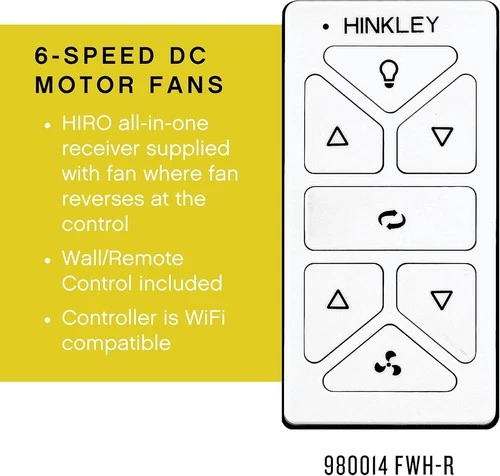 Hinkley Lighting Trey 44" LED Fan, Matte White - 902744FMW-LWD *FREE SHIPPING* - Picture 6 of 6