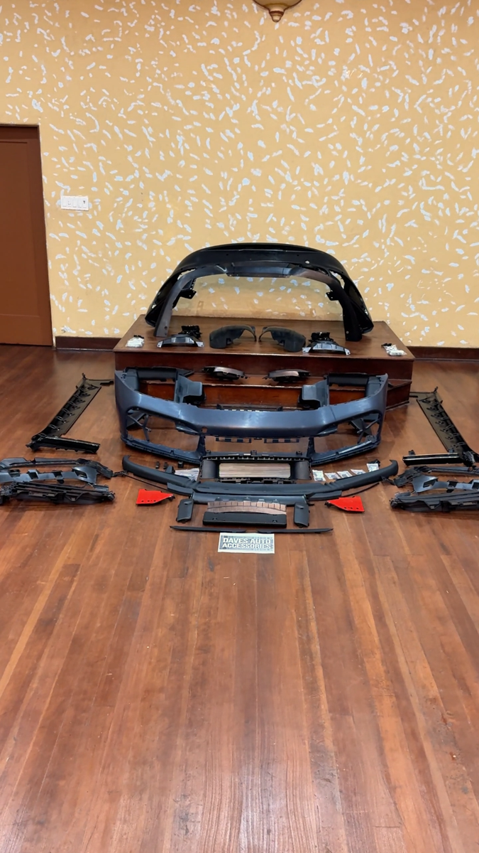 Porsche 992 Turbo SD Style Front & Rear Widebody Kit 2019-2023 | eBay