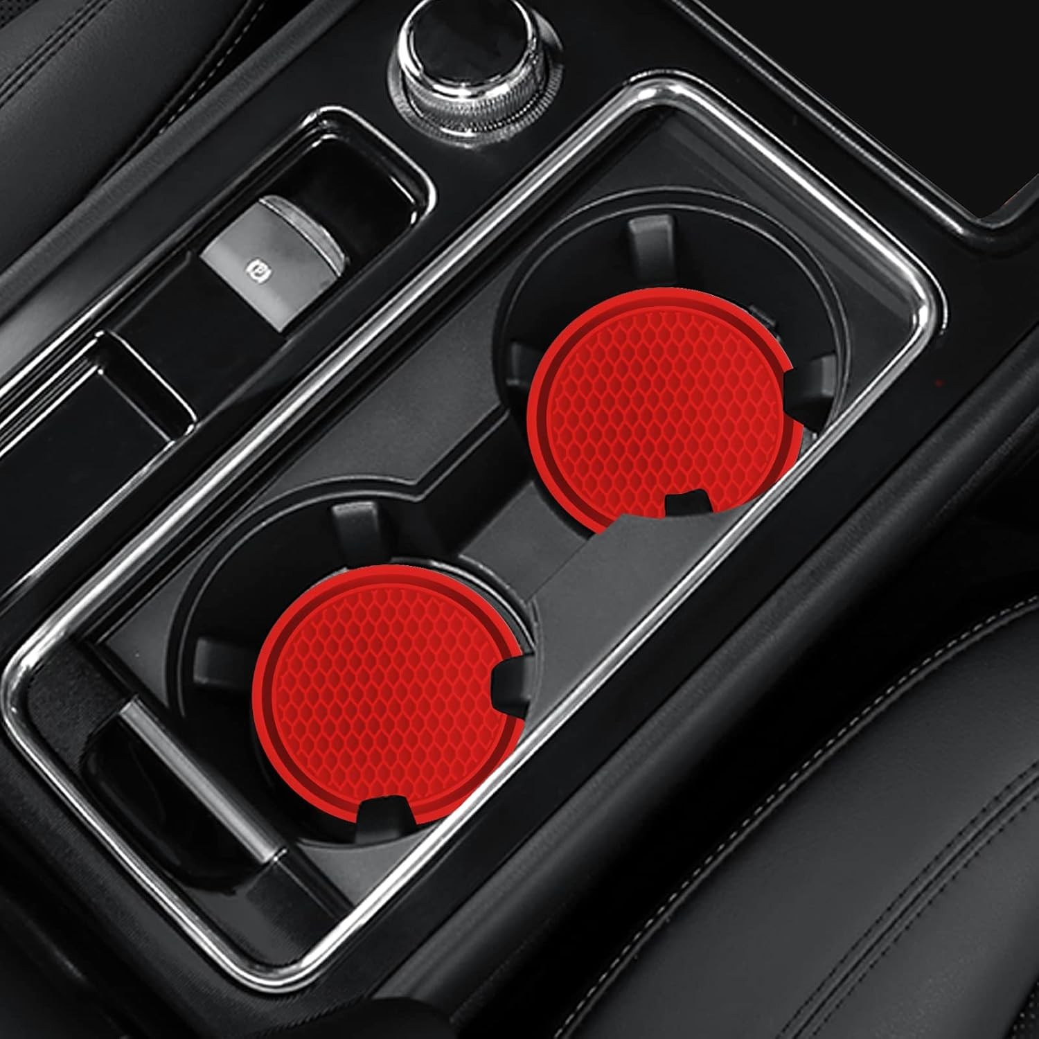 5 PCS Car Coasters, Universal Non-Slip Car Cup Holder Coaster for Car
