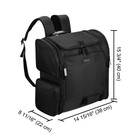 Byootique Hair Tools Bag Hairstylist Soft Sided Supplies Storage Backpack — photo 2