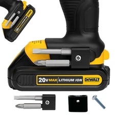 Magnetic Bit Holder Clip for 20V MAX Dewalt Drills Impact Drivers Side Mount USA