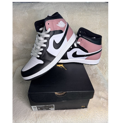 Jordan Air Jordan 1 Mid Rust Pink Sneakers Men DQ8426-100