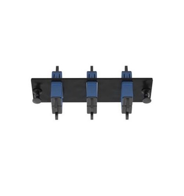 Panduit FAP3WBUDSCZ Fiber Adapter Panel 3-Port Single Mode Blue