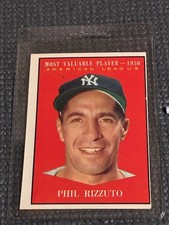 Phil Rizzuto Cards, Rookie Card and Autographed Memorabilia Guide 9