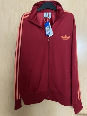 Adidas Original Adicolor Firebird Jacke, Gr. L, rot/orange Loose fit ***NEU***