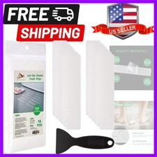 Non Slip Bathtub Strips 18 PCS Larger Adhesive Anti Slip Shower Stickers for ...