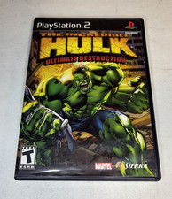 The Incredible Hulk: Ultimate Destruction PS2 Complete in Box TESTED WOKING