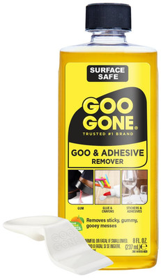 Goo Gone Original Liquid - 8 Ounce - Surface Safe Adhesive Remover Safely Remove