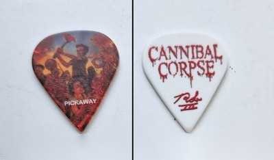 Cannibal Corpse Guitar Pick - Rob Barrett - Album Cover