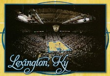 University of Kentucky Wildcats Basketball Legendary Adolph Rupp Arena Postcard