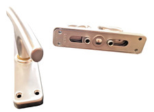 Maniglia Cremonese per Finestre Balconi Infissi Legno in Alluminio CromoSa HOPPE