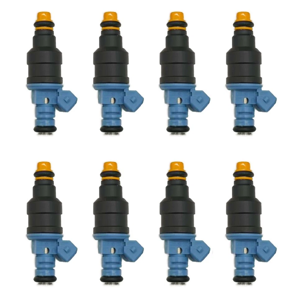8Pcs Fuel Injectors 25LB For 1991 1992-1997 Ford F250 F350 MUSTANG 0280150947 Foto 2 de 4