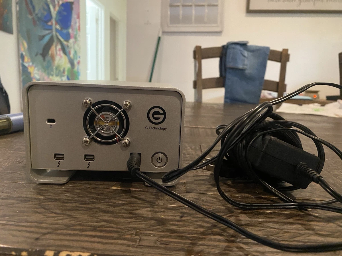 G-Technology External Hard Disk Drives Thunderbolt 8 TB Storage