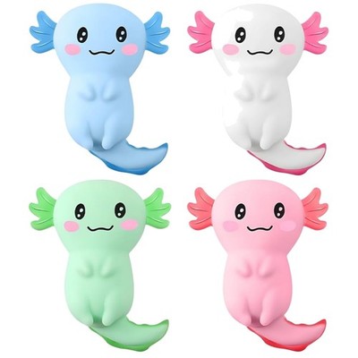 Stressabbau Spielzeug Axolotl Squishy 4 Stück Anti-Stress Kinder Erwachsene