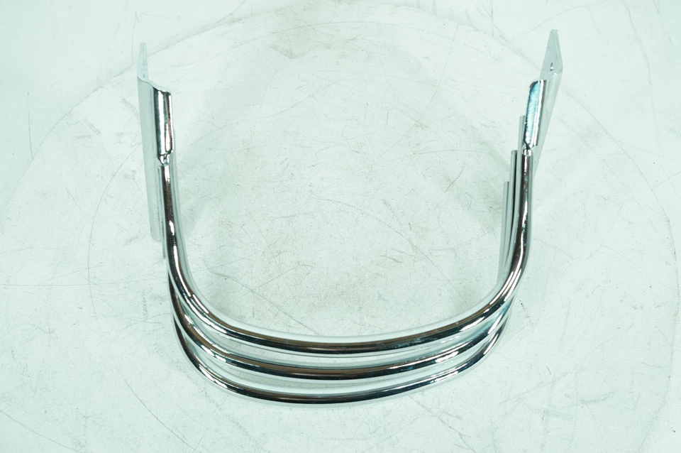 01 Harley Touring Electra Glide Clase Guardabarros Trasero Fascia Soporte Carenado Cromo Foto 3 de 4