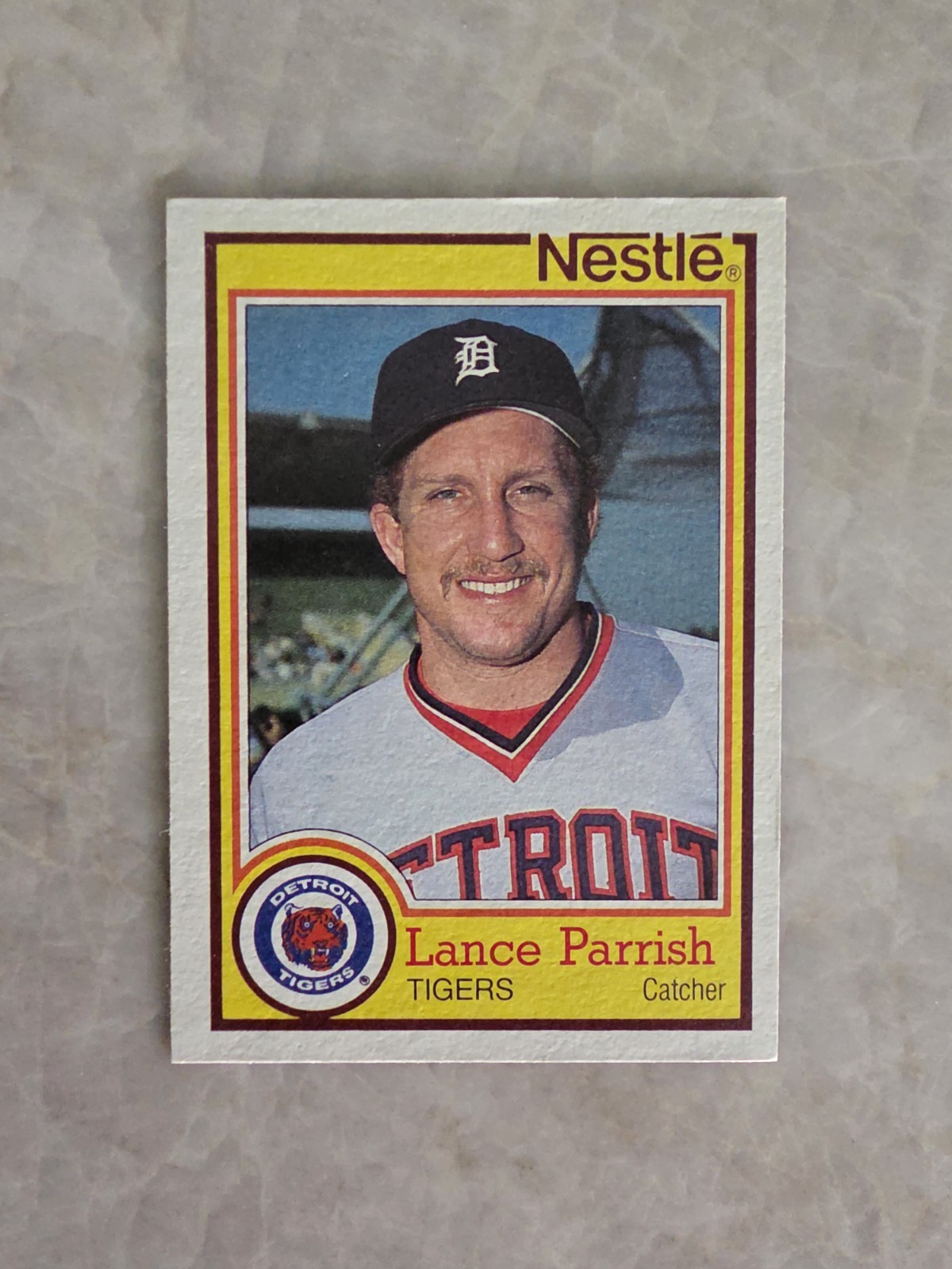 1984 Topps Nestle Dream Team - Lance Parrish #8